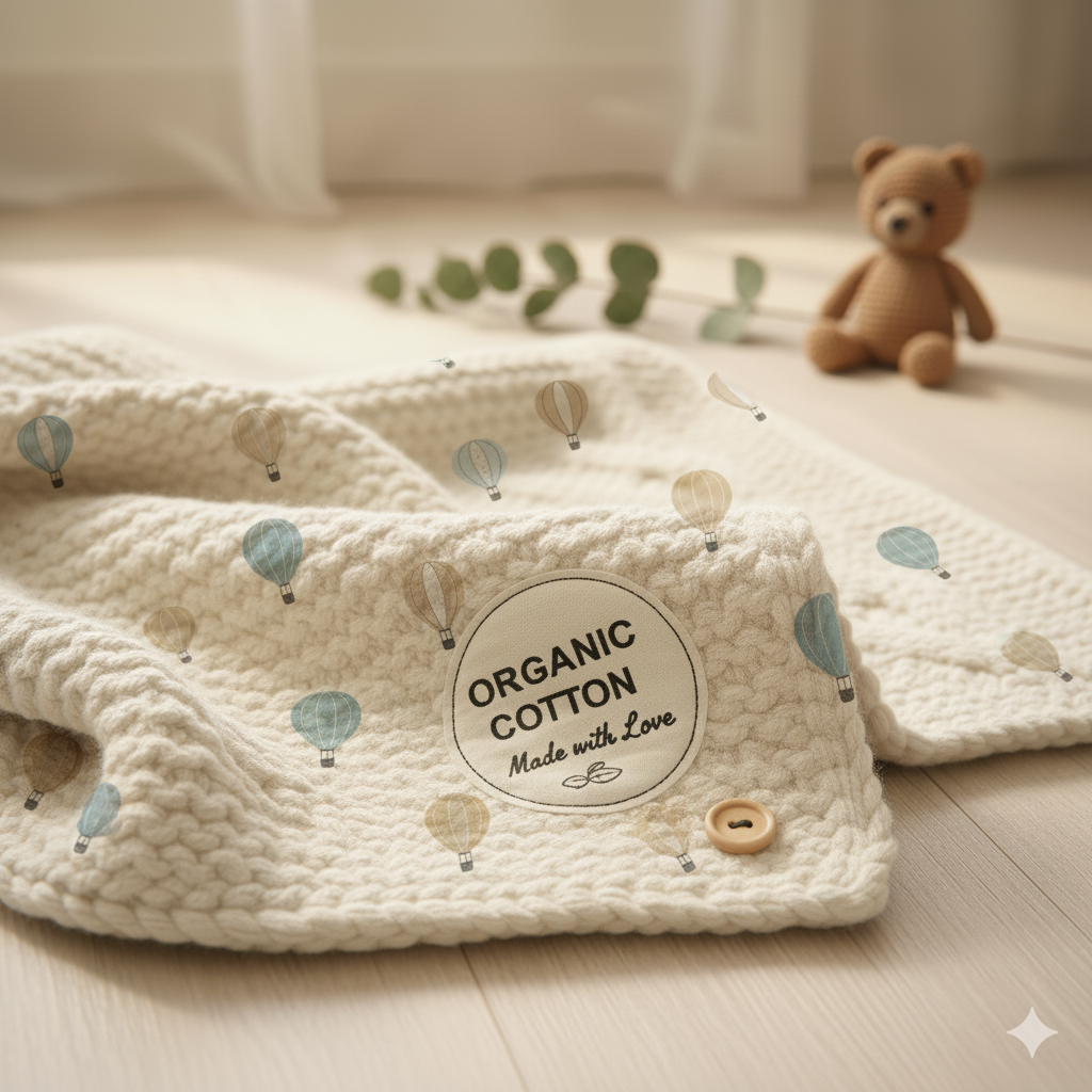 Brand | Bomuldstæppe | 100% Økologisk Bomuld