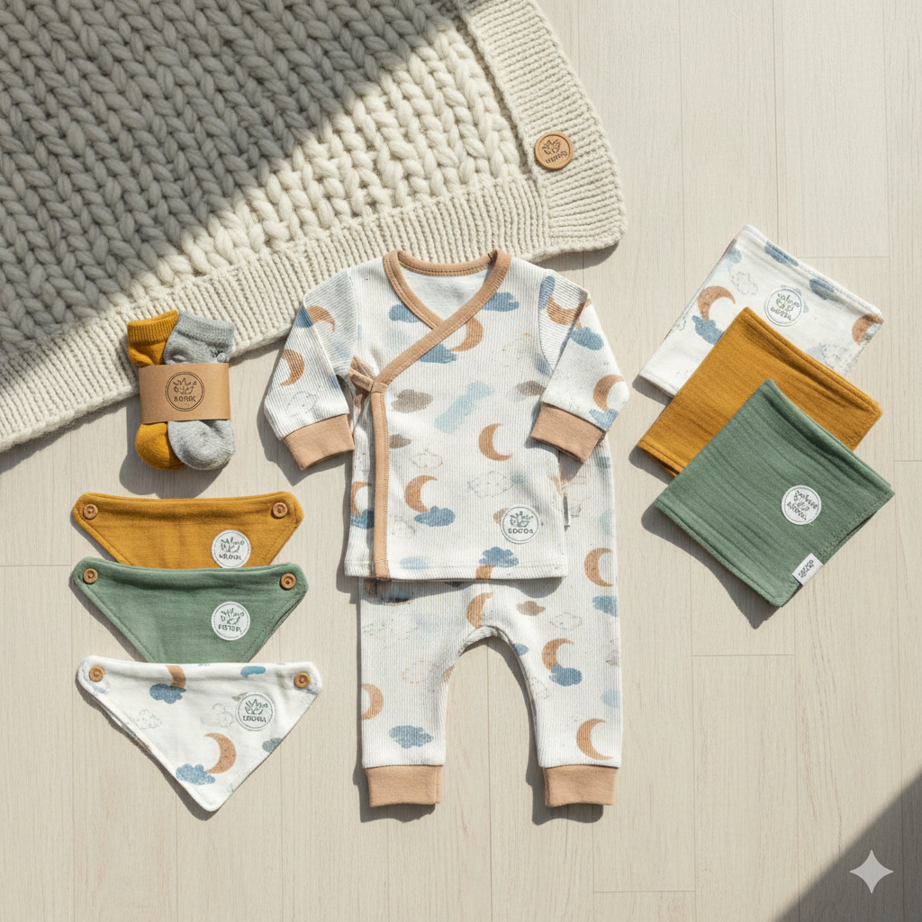 Brand | Babystartpakke | luksuspakke | 100% Økologisk